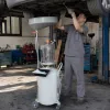 White waste oil collection bucket 20L, industrial-grade, leak-proof and corrosion-resistant, specially designed for kitchens and restaurants details Picture